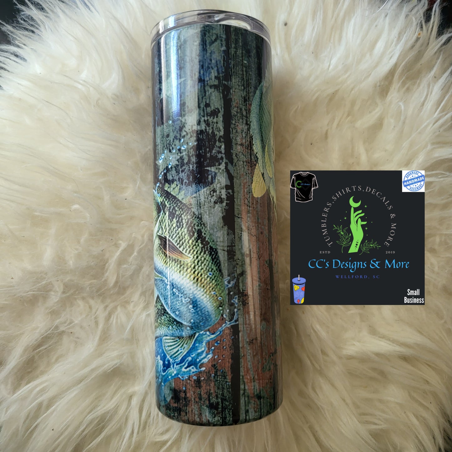 Gone Fishing Tumbler