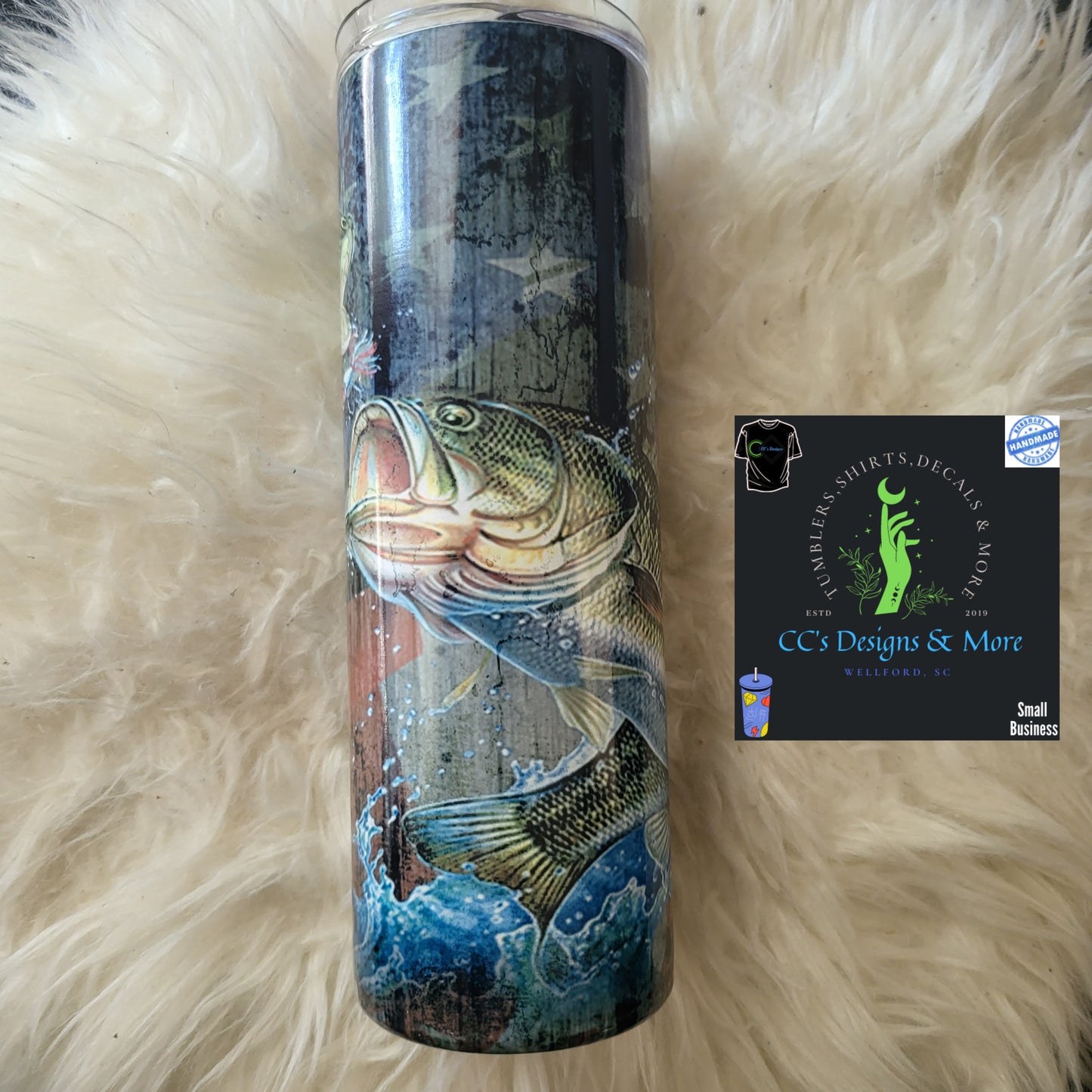 Gone Fishing Tumbler