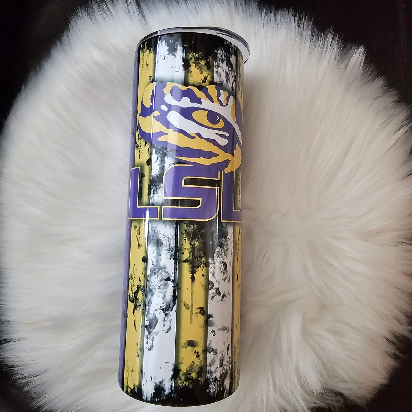 Purple & Gold Tumbler