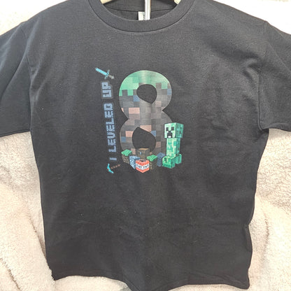 Customized KIDS YOUTH Short or Long sleeve Shirt *PLEASE READ NOTES BEFORE PURCHASING