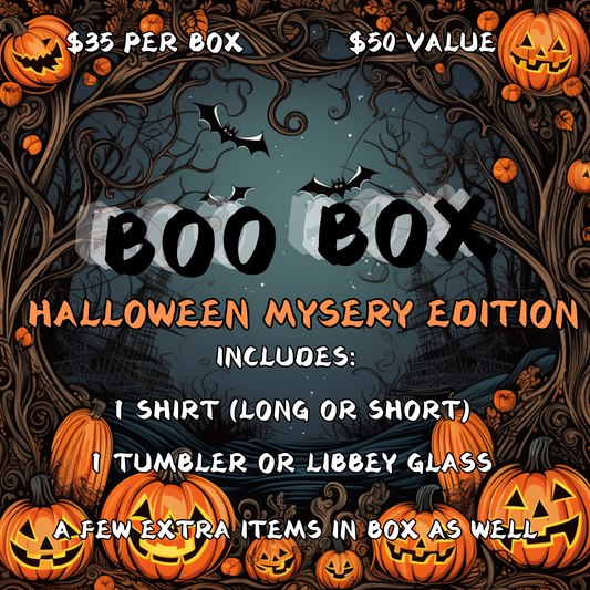 Mystery Boo Box Halloween Edition *Please Read Notes before purchasing*