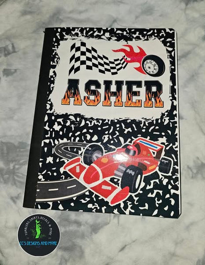 Custom Made Composition Notebooks *please read description below*