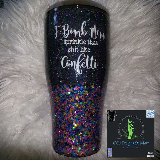 Customized 30 oz Modern Curve Epoxy Tumbler *PLEASE READ NOTES BEFORE PURCHASING